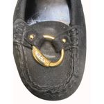 Lauren Ralph Lauren women’s black suede leather shoes loafers size 7B SKU 4886 Photo 2