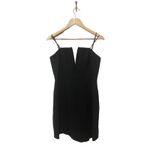 Liv Foster Asymmetric Hem Short Cocktail and Party Dress Size 12 Black Photo 2