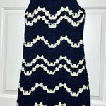 House of Harlow 1960 Crochet Lined Dress * Cream and Navy * Size: Small Photo 1