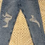 SheIn Women's Distressed Blue Jeans. #10 Photo 2