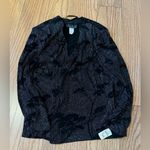 Alex Evenings  Women's Size 18W  Cardigan Black Silver Sparkle Photo 0