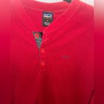 Patagonia thermal button fleece material size small Photo 3