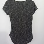 Almost Famous ‎ dark gray short sleeve sweater large (juniors) v neck criss cross Photo 1