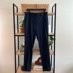 Banana Republic Slim Fit High-Rise Navy Woven Twill Career Dress Pant Trouser 33 Photo 0