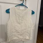 A New Day Target white linen vest  Photo 2