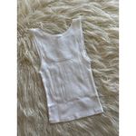 SKIMS Cotton Rib Tank Snow Size Small Photo 5