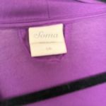 Soma  Women’s Small/Medium Purple Robe Soft Photo 2