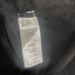 Alphalete  Black Logo Waistband High Rise Cross Cut Out Leggings Womens Size S Photo 7