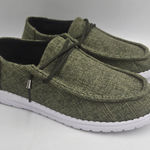 Women US 7.5 (EU 38) Dark Green Casual Slip Photo 0