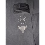 Under Armour Respect Black Hoodie with American Flag on Arm Size Small Photo 6