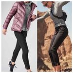 Athleta  wander slim ankle pants hiking travel black pants size 0 Photo 1