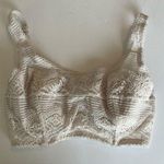 Victoria's Secret  Dream Angels White Lace Lined Demi Bra Size 32DD Photo 0