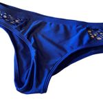 Luli Fama  Blue Bikini Bottom Photo 3