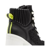 Sorel Women's Brex Heel Cozy Lace Booties Boots Sizes 9.5 Black Sea Salt NEW Photo 5