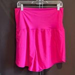 Zenana Outfitters NWOT Lined Active Shorts, Pink, 1X Photo 2