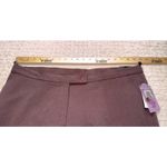 Investments Women’s 18W Slim FX Technology Pants Espresso Brown Straight Leg Photo 4