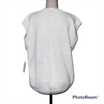 Vasari 40 euro US M vintage sweater oversize cap sleeve southwestern arrow head Gray Size M Photo 2