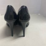 Fioni  Women’s Black Peep Toe Stiletto Heels Size 8.5 Photo 10
