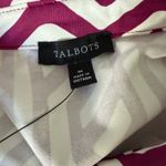 Talbots NWT  EFFORTLESS JERSEY TWIST SHIRTDRESS - GROOVY GEO Size Medium. Photo 3