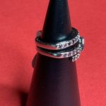 Bomb Party RBP7013 “Stuck in My Daydream” Cubic Zirconia on Rhodium Sz6 Ring NWT Silver Size 6 Photo 1