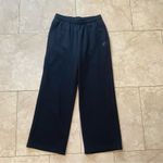 Fabletics  Women's cozy fleece high rise wide leg sweatpants black Photo 1