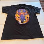 Disney Aladdin Womens Size Large Black Short Sleeve Graphic Shirt Genie Princess Photo 0