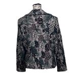 Sag Harbor Vintage Floral Tapestry Blazer Jacket Size 12 Fairy Forest Grunge Photo 4
