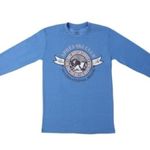 ski club long sleeve tee shirt​​​​​​​​​​​​​​​​​​​​ Blue Size L Photo 3