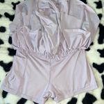 Women's Lavender Athletic Shorts Photo 2