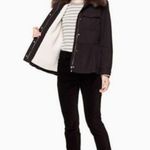 Kate Spade faux fur trim military jacket Photo 5