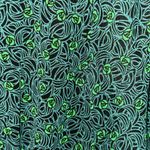 Wilfred  Aritzia Forest Green Print Button Front Lined Fit & Flare Dress Size 0 Photo 3