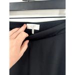 JUST FEMALE Amber Black Wide Leg High Rise Split Hem Pant Size Extra Small Photo 4