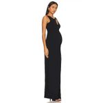 BUMPSUIT Cut Out Maternity Maxi Dress in Black | REVOLVE Large NWT Photo 12