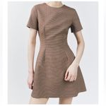 ZARA  NWT printed short sleeve mini dress with flare hem Photo 3