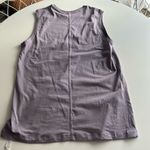 CRZ Yoga Pima Cotton High Neck Tank, Purple grey, Size XS, NWOT Photo 3