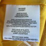 Bcbg Paris Floral High Neck Sleeveless Dress Yellow Size L Photo 7