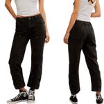 We The Free FREE PEOPLE / Supersonic Slim Pants in Black Size 2 New w/o Tag Photo 1