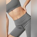Alo Yoga 7" High-Waist Micro Houndstooth Biker Short size XS Photo 2