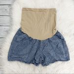 Motherhood Maternity  Striped Shorts Photo 0