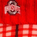 The Ohio State University OSU Buckeyes Red Plaid Rainboots size S (7/8) Photo 8