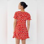 Faithfull the Brand  Daphne Floral Short Sleeve Mini Dress Photo 15