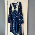 Matilda Jane  faux collar dress boho floral peasant twee size medium Photo 3