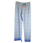 Kenny Dana Palazzo Pants Sanibel Border Peri Women's Size M NWT Beach UPF50 Blue Size M Photo 1