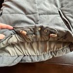 United Colors Of Benetton Hooded Puffer Jacket Womens Gray Zip/Snap Pockets, XS Photo 8