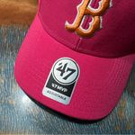 Boston Red Sox ‘47 MVP Pink Orange Baseball Cap 2007 World Series New Photo 9