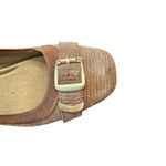 Me Too  9.5 block 2in heal textured leather gold buckle detail classic comfort Photo 2