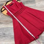 Free People fussia pink fit and flare skater dress daisy crochet women’s 0 Photo 5