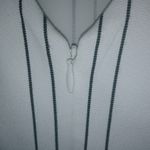 White House | Black Market  6 Sleeveless Striped White Crop V-Back Lined Top Photo 2