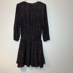 Rails Inez Gray 3/4 Sleeve Mini Dress elastic waist in Slate Python Size Small Photo 2