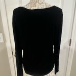 Cider  Black Buttoned Long Sleeve Blouse Photo 1